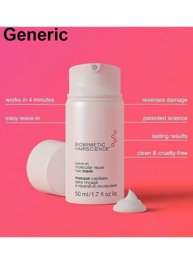 Leave-In Molecular Repair Hair Mask, 50ml - Image 4